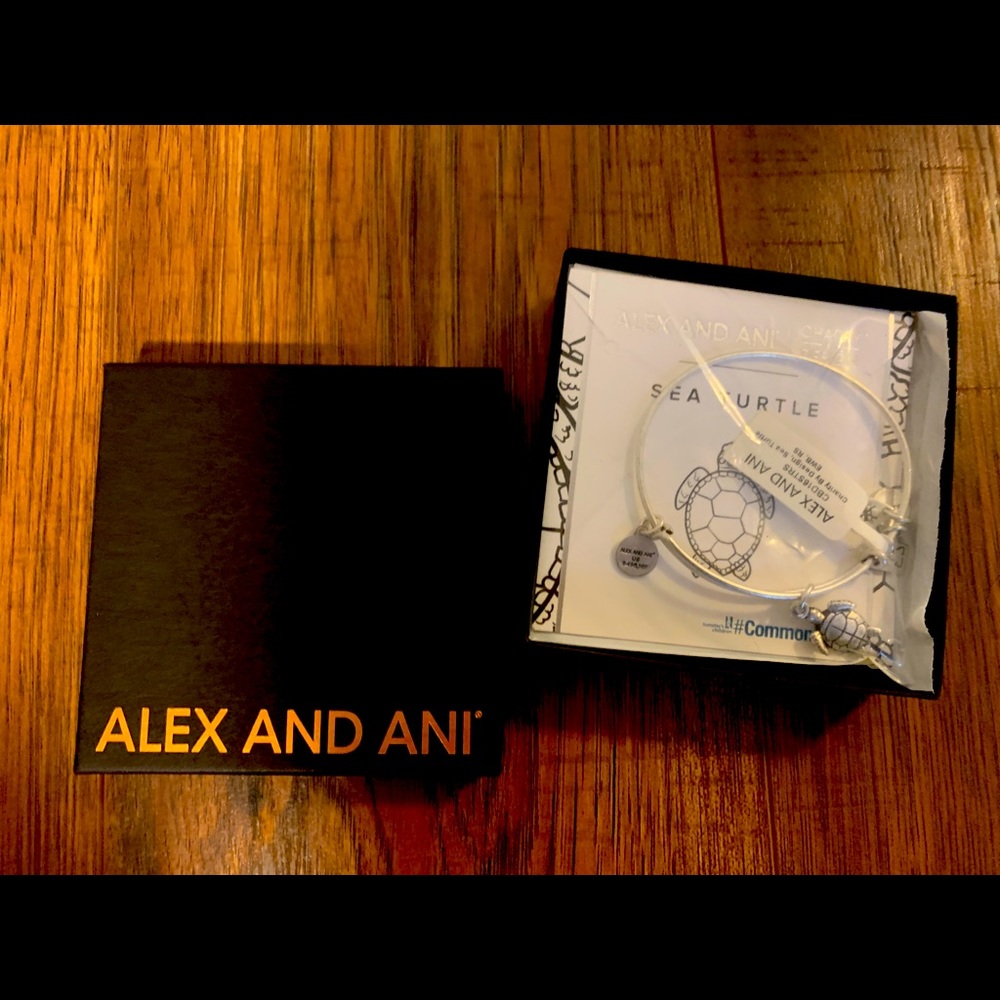 NEW! Alex and Ani Turtle Bracelet